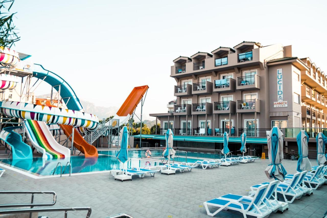 Lucida Beach Hotel Çamyuva Kültér fotó