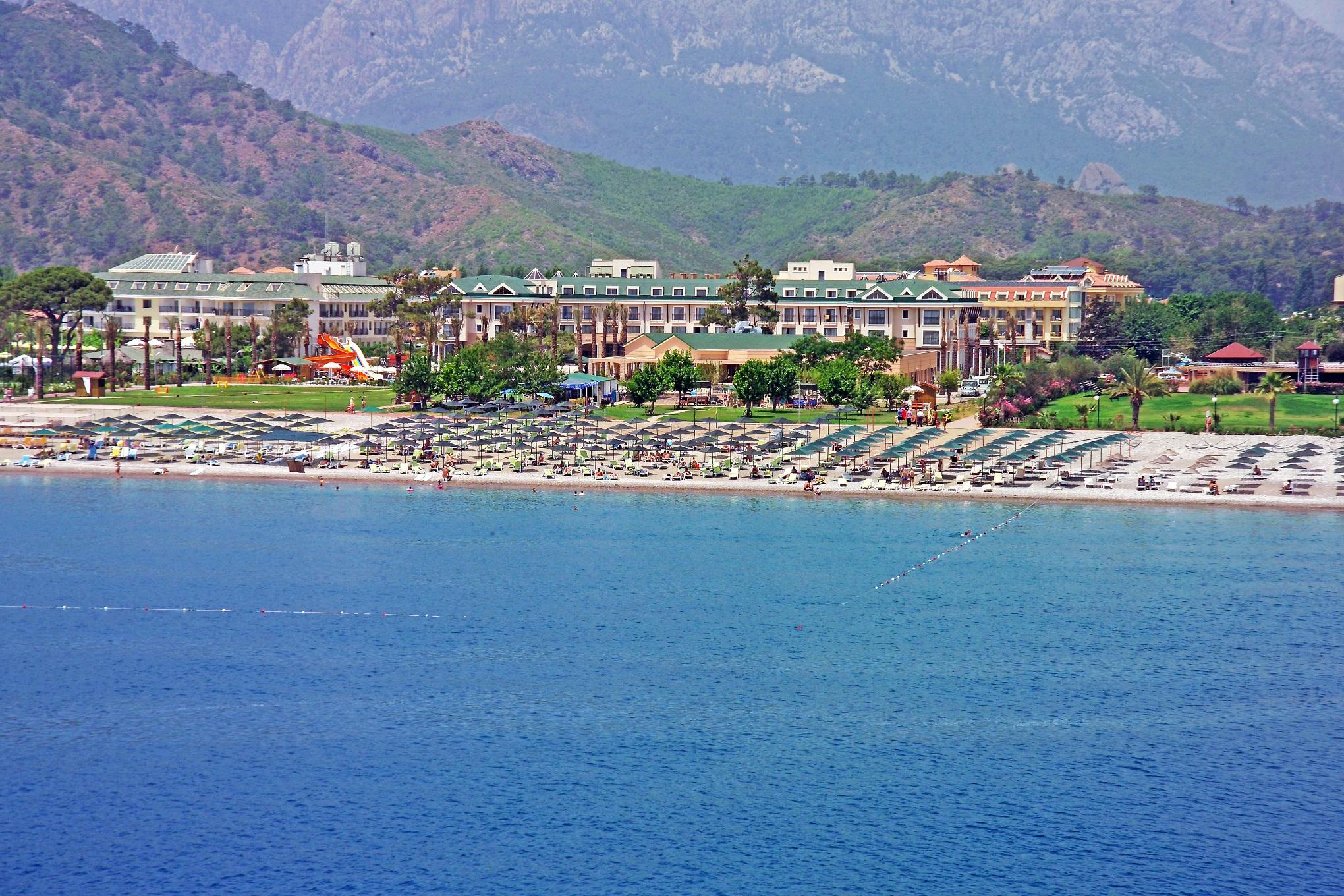 Lucida Beach Hotel Çamyuva Kültér fotó