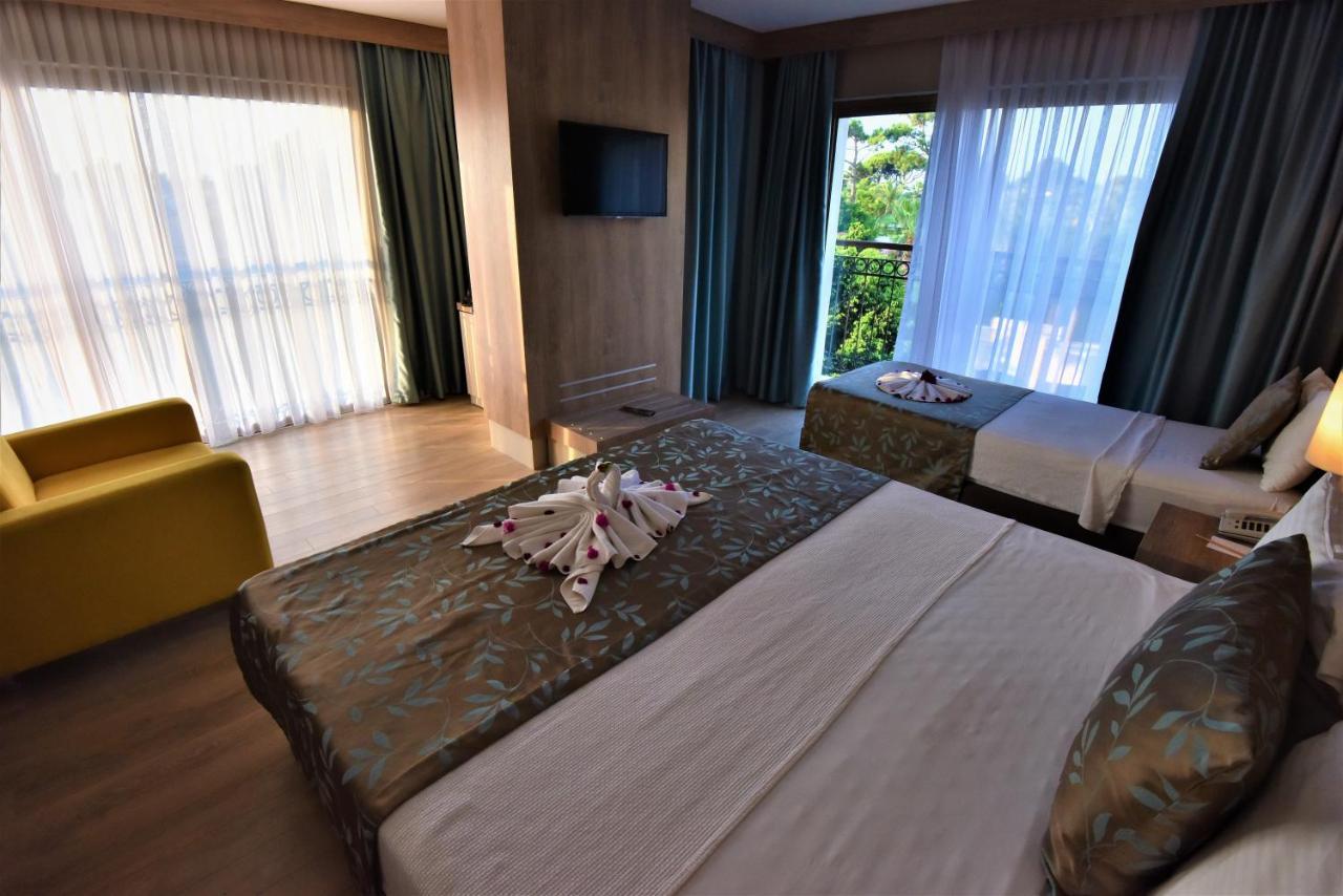 Lucida Beach Hotel Çamyuva Kültér fotó